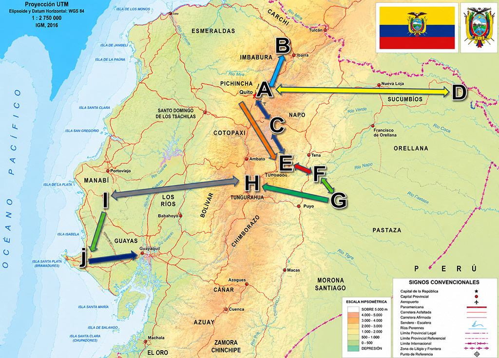 great-tours-ecuador-all-Ecuador-21-days-map